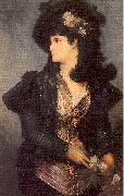 Portrait of a Lady Makart, Hans